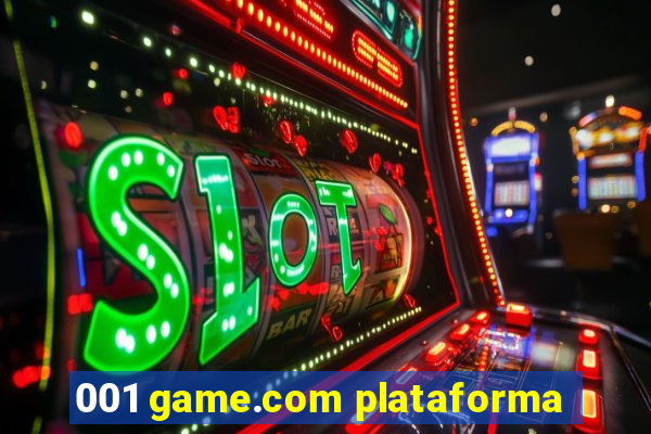 001 game.com plataforma